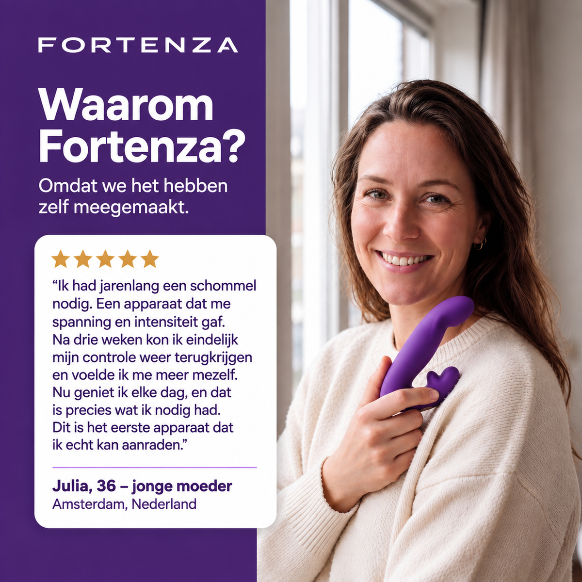Fortenza™ 4-in-1 bekkenbodemtrainer